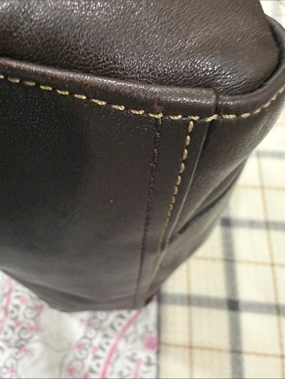 Coach transatlantic large 2-way tote vintage
